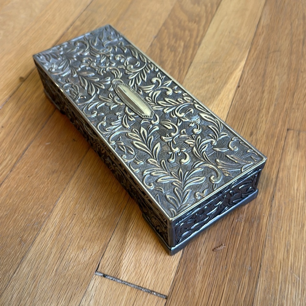 Godinger Vintage Silver Jewelry box